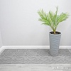 Придверный коврик Вилина Противоскользящий Элемент 65x150 7176-Zebra_Grey (серый)