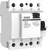 Устройство защитного отключения EKF Basic elcb-4-63-100e-sim
