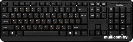 Клавиатура SVEN KB-C2200W (черный)