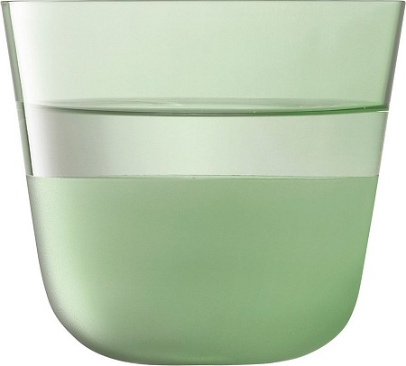 Набор стаканов для воды и напитков LSA International Arc Contrast G1747-09-127 (2 шт, зеленый)