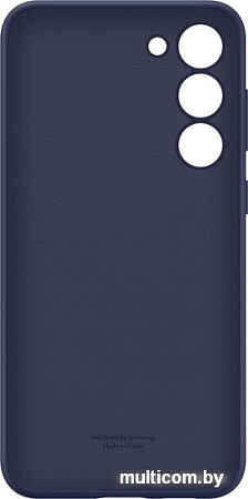 Чехол для телефона Samsung Silicone Case S23+ (темно-синий)