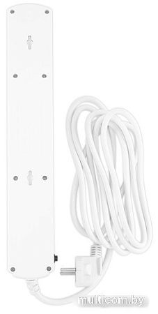 Сетевой фильтр IPPON BK-6-EU-3-10-W (3м, 6 розеток, белый)