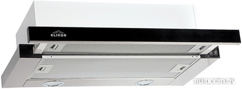 Кухонная вытяжка Elikor Интегра Glass 50Н-400-В2Г (нержавеющая сталь/черный)