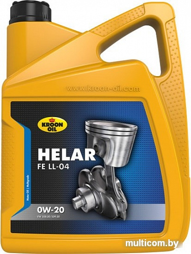 Моторное масло Kroon Oil Helar FE LL-04 0W-20 5л