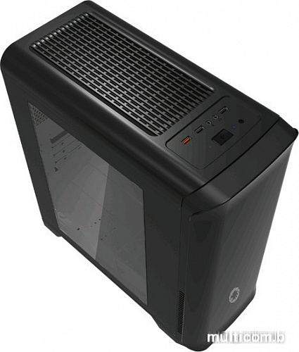Корпус GameMax H602 BK (голубая подсветка)
