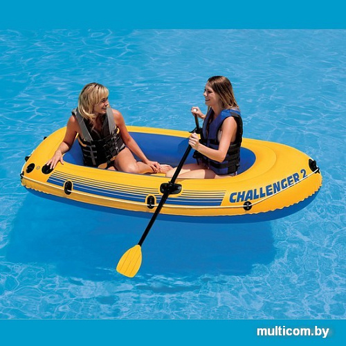 Гребная лодка Intex Challenger 2 Set (Intex-68367)