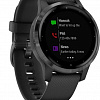 Умные часы Garmin Vivoactive 4s (черный/серый)