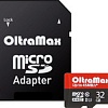 Карта памяти Oltramax Elite OM032GCSDHC10UHS-1-ElU1 microSDHC 32GB (с адаптером)