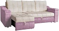 Диван Асмана Камертон-1 трансформер 1.3x0.65 правый (банни 06/бел глессе)