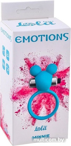 Виброкольцо Lola Games Emotions Minnie 4005-03Lola (синий)