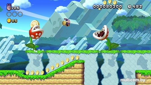 Игра New Super Mario Bros. U Deluxe для Nintendo Switch