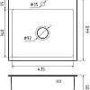 Кухонная мойка GranFest Metal нержавеющая сталь AISI 304 GF-4844 (с сифоном)