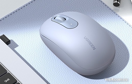 Мышь Ugreen MU105 90671 (светло-синий)