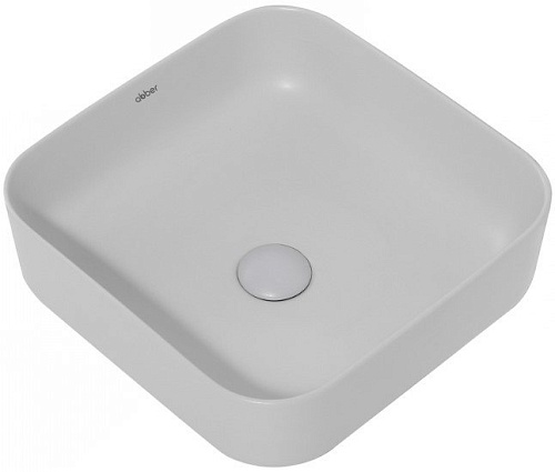 Умывальник Abber Rechteck AC2211MLG (светло-серый матовый)