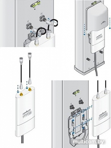 Антенна для беспроводной связи Ubiquiti airMax Sector 5G-16-120