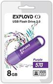 USB Flash Exployd 570 8GB (фиолетовый)