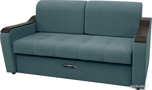 Диван Сириус Лидер-3 НПБ 185x110 (Eva 20 велюр зеленый)