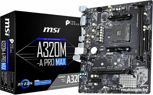 Материнская плата MSI A320M-A Pro Max