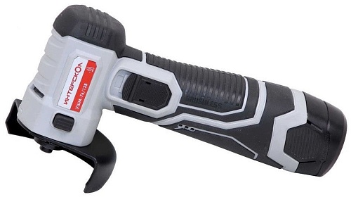 Угловая шлифмашина Интерскол УШМ-76/12В 644.2.2.70 (с 2-мя АКБ)