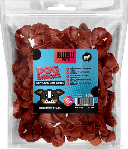 Лакомство для собак Bubu Pets Мягкие кости ягненка PS0012 (500 г)