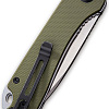 Складной нож Civivi Elementum D2 Steel Satin Finished Handle G10 C907E (зеленый)