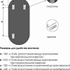 Зеркало Алмаз-Люкс Д-052 40x100