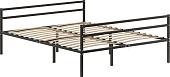 Кровать Домаклево Металика Г2+Г2 180x190 (черный)