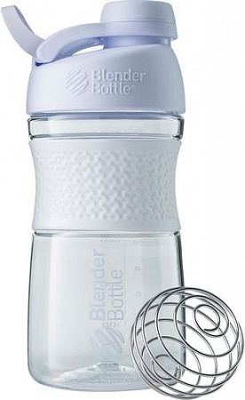 Шейкер спортивный Blender Bottle Sport Mixer Tritan Twist Cap белый