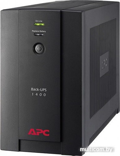 Источник бесперебойного питания APC Back-UPS 1400 ВА BX1400U-GR