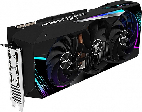 Видеокарта Gigabyte Aorus GeForce RTX 3090 Master 24GB GDDR6X GV-N3090AORUS M-24GD