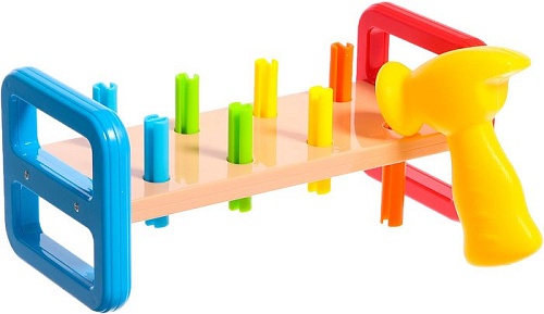 Развивающая игрушка Zabiaka IQ Стучалка Сортер 9898374