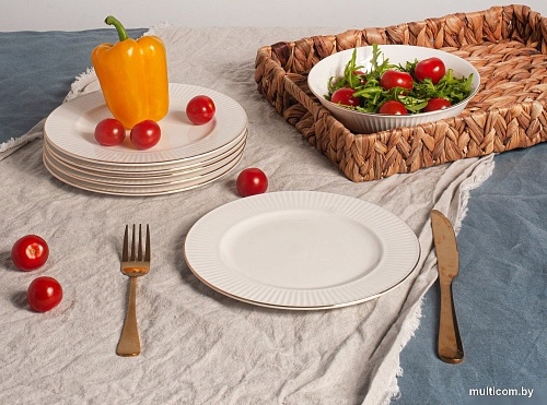 Набор обеденных тарелок Jewel Бьянко ПС0010-33