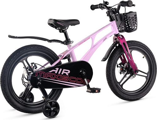 Детский велосипед Maxiscoo Air Pro 18 2025 MSC-A1843P (лавандовый матовый, разобранный)