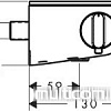 Смеситель Hansgrohe Ecostat Select 13161400