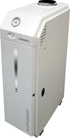 Отопительный котел АТЕМ Житомир-3 КС-Г-025СН (дымоход вверх, теплообменник нерж.)