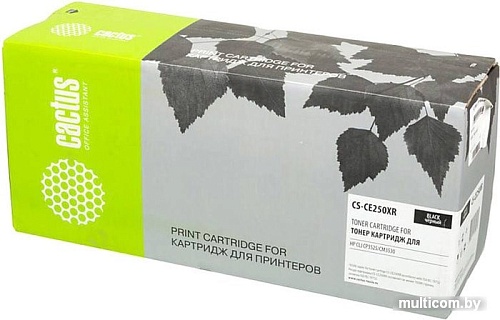 Картридж CACTUS CS-CE250XR (аналог HP CE250X)