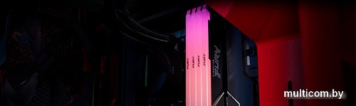 Kingston FURY Beast RGB 2x32ГБ DDR4 2666 МГц KF426C16BB2AK2/64