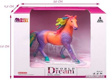 Фигурка Masai Mara Мир фэнтези. Сказочная оранжевая лошадь MM206-431