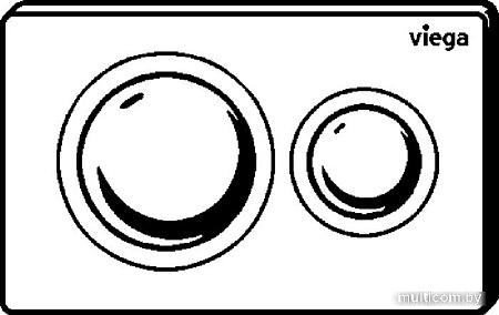 Панель смыва Viega Visign for Style 20 8610.1 (хром) 773 779