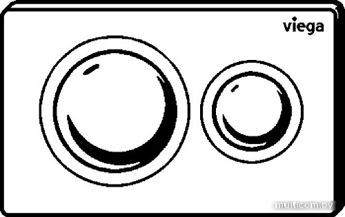 Панель смыва Viega Visign for Style 20 8610.1 (хром) 773 779