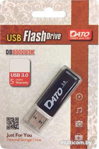 USB Flash Dato DB8002U3K 32GB (черный)