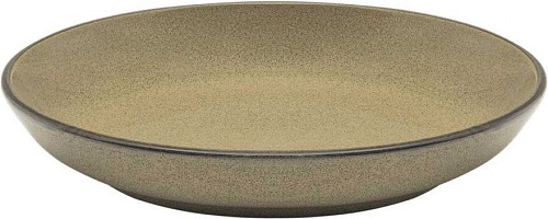 Тарелка глубокая Oxford Flat Shape Ocre 141357