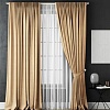 Комплект штор Pasionaria Каспиан 480x260 с подхватами (бежевый)