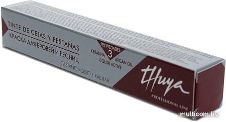 Краска для бровей Thuya Краска для бровей и ресниц (каштан)