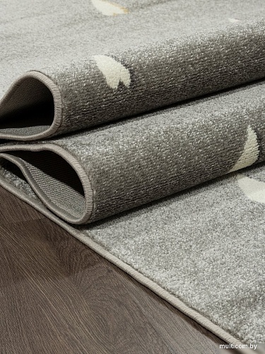 Ковер для жилой комнаты Merinos Izumrud C210-STAN-LIGHT GRAY (0.8х1.5)