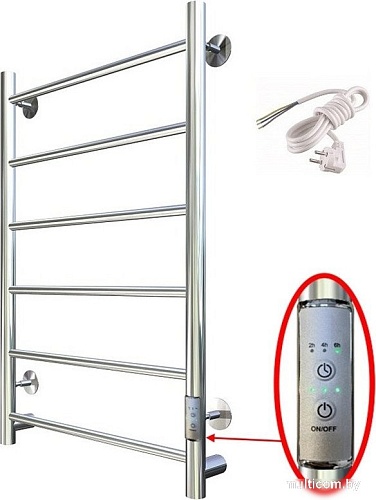 Полотенцесушитель Тругор Аспект Пэк СП 1 П 80x50 298703 (с полкой)