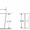 Биде WeltWasser Gelbach 003 MT-BL (черный матовый)