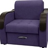Кресло Сириус Лидер-1 ППУ 105x110 (Eva 31 велюр фиолетовый)