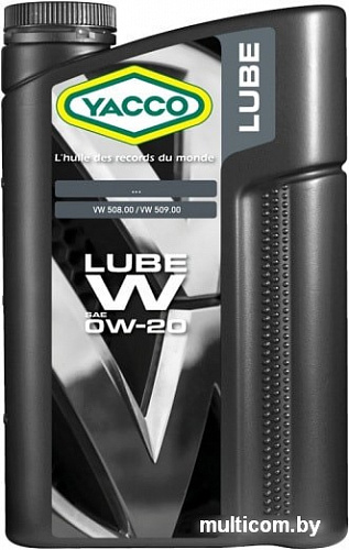 Моторное масло Yacco Lube W 0W-20 1л