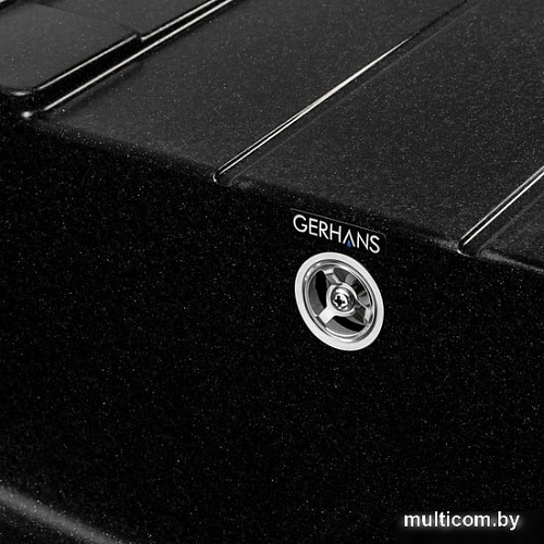 Кухонная мойка Gerhans B22 (оникс)